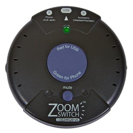 TELE-COMMUNICATION INC Tele Communication ZMS20-UC USB Headset Switch ZMS20-UC
